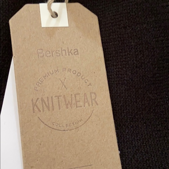 Black knit mini skirt - Picture 3 of 5